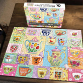 Tazze fiorite puzzle puzzle 1000 pezzi
